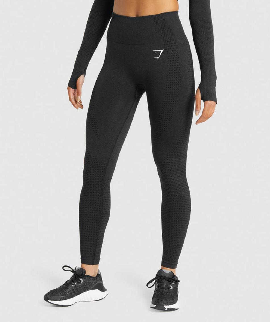 Leggins Gymshark Vital Seamless 2.0 Mujer Negras | CO 2822BEX